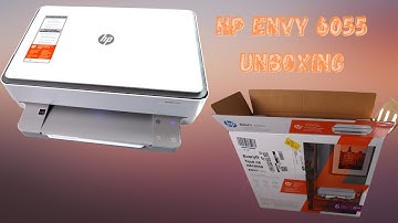 Hp Envy 6055e Unboxing Setup & Review