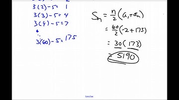 9.4 Arithmetic Series