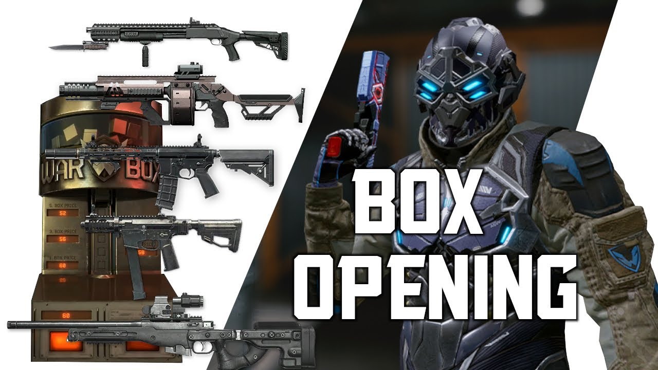 Warface box opening [Part 1] AT 308 Custom, MTX, etc.