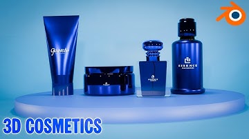 3d Cosmetics modelling, texturing and animation l The vaibhavverse 