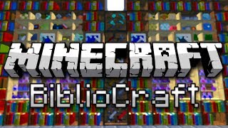 Minecraft: Armor Stands, Display Cases, and More! (BiblioCraft Mod Showcase)