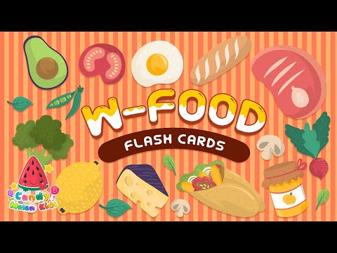 W – Food Flash Cards | Video Flash Cards | Learn to Talk | Vocabulary in English
