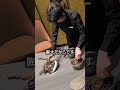 中国の海鮮料理パフォーマンス