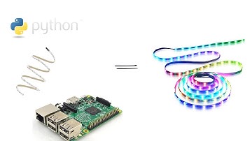 use Python to control WS2812b LED Strips with Raspberry Pi | complete tutorial