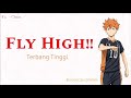 Fly High!! - Burnout Syndromes | Haikyuu S3 OP Full Song [ Lirik Terjemahan Indonesia ]