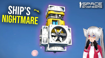 This Anti Ship Drone Tactic is Cheap but Deadly, Space Engineers