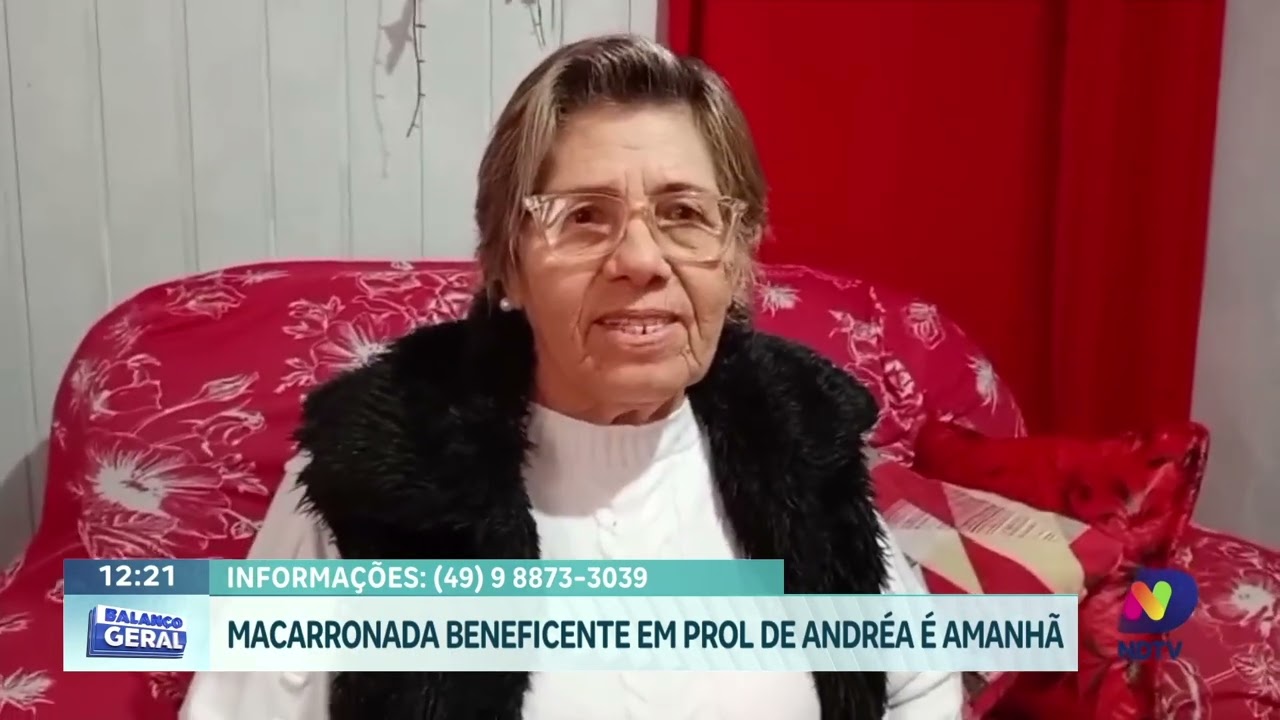 Macarronada solidária e festa comunitária movimentam Chapecó