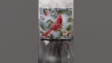 Beautiful Homedecor Canvas With Decoupage Napkin Diy. #homedecor #decoupage#diy.