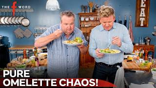 Gordon Ramsay Destroys Eric Stonestreet's French Omelette! | The F Word USA Season 1 Episode 7