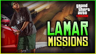 how to begin Lamar Contact missions on GTA V