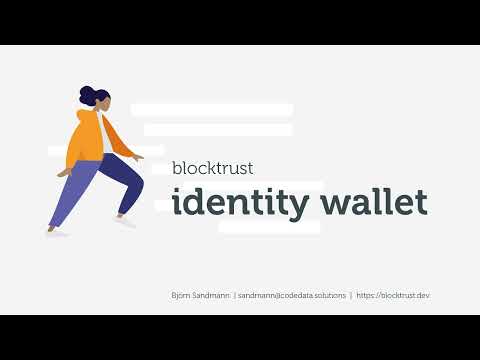 blocktrust identity wallet - PoC Demo