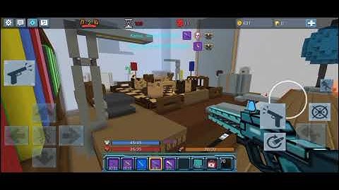 Chơi build and shoot ở blockmango