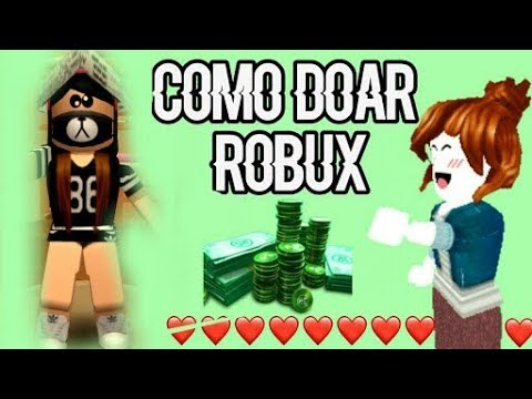 Como Doar Robux Pelo Celular Youtube - como doar robux no roblox