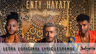 Enty Hayaty - Original Lyric | Español (Letra | Lyric Video HD) SAAD LAMJARRED, CALEMA Resimi