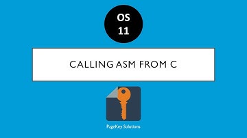 OS11: Calling Assembly from C