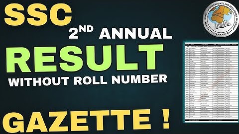 FBISE SSC 2nd Annual Results Gazette 2025 🔥 | Class 9 & 10 Full Gazette Download & Result Check Fast
