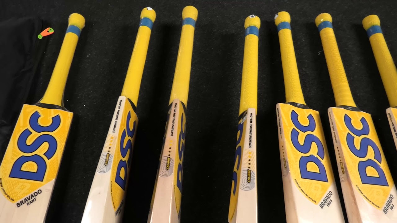 [4K] DSC BRAVADO RANGE OF CRICKET BATS, FIRST LOOK (FEBRUARY 2020