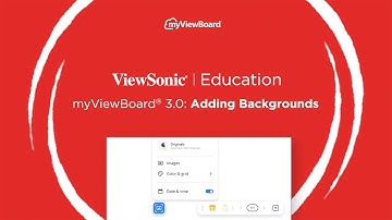 myViewBoard 3.0: Adding Backgrounds