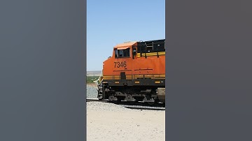 BNSF 7346 WB STACK TRAIN 6-20-2025