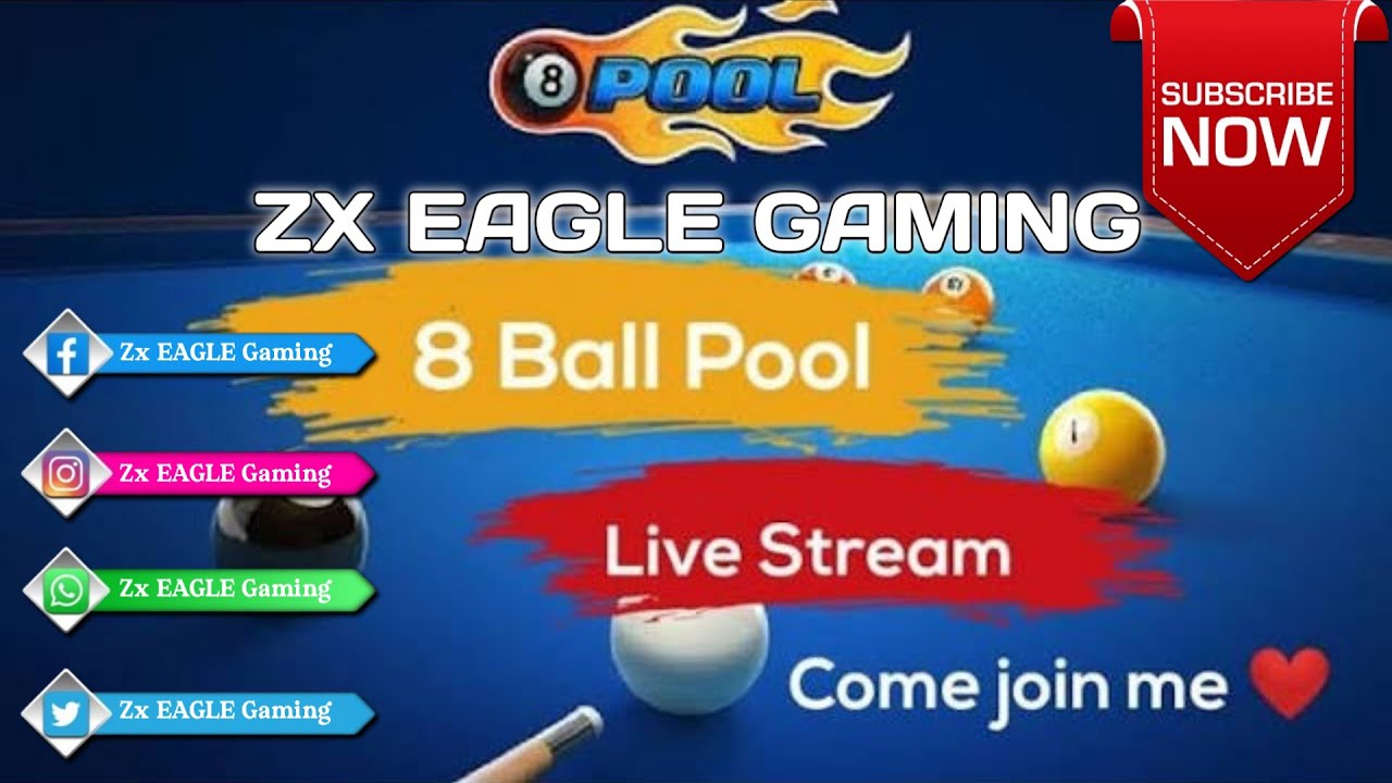 8 Ball Pool Live Stream : 😍 Excited stream | Streaming with Turnip ...