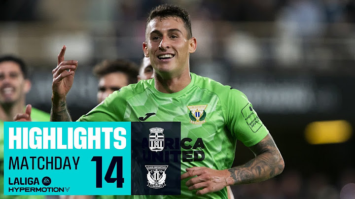 Highlights FC Cartagena vs CD Leganés (0-3)