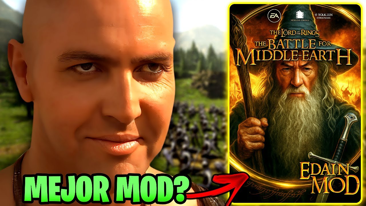 ¡El MEJOR MOD de BATALLA POR LA TIERRA MEDIA - Edain Mod!