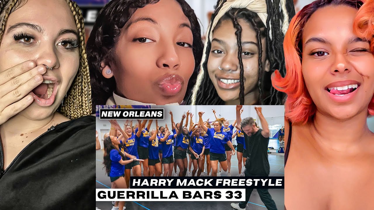 FIRST TIME REACTING TO HARRY MACK! IT'S LIT In New Orleans | Harry Mack Guerrilla Bars 33