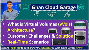 21. Virtual Volumes (vVols) Architecture: Solutions for Customer Challenges & Real-Time Scenarios