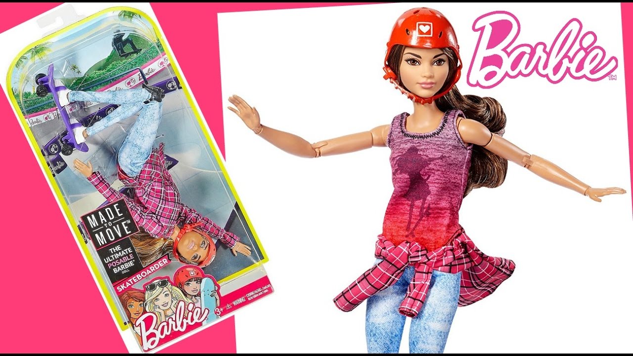 barbie doll skateboard