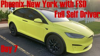 Phoenix - New York with Full Self Driver Day 7