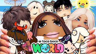 ✨ We Played TOCA BOCA WORLD... (BEACH DAY)