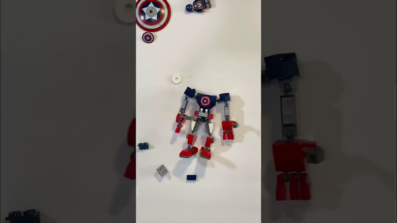 [Speed Build] LEGO - Captain America Mech - 76168 - 