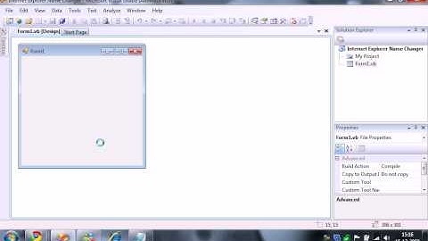 How To Make A Internet Explorer Name Changer In Visual Basic