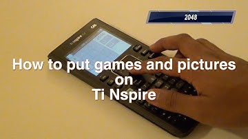 How to transfer games and images to ti nspire cx/cas