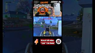 OnePlus Nord CE 6 5g | OnePlus Nord CE 6 bgmi gaming test, Ep.11