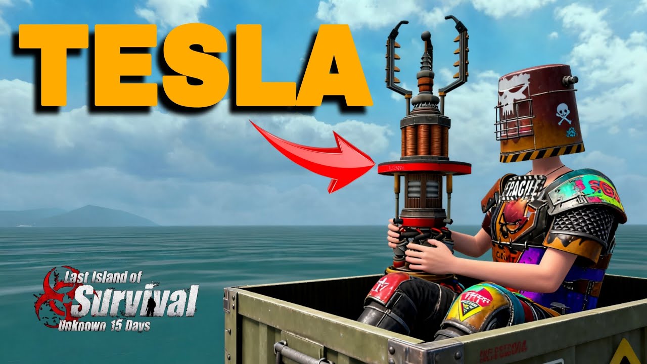 I GOT A TESLA IN THE THIRD DAY - Last Island of Survival 