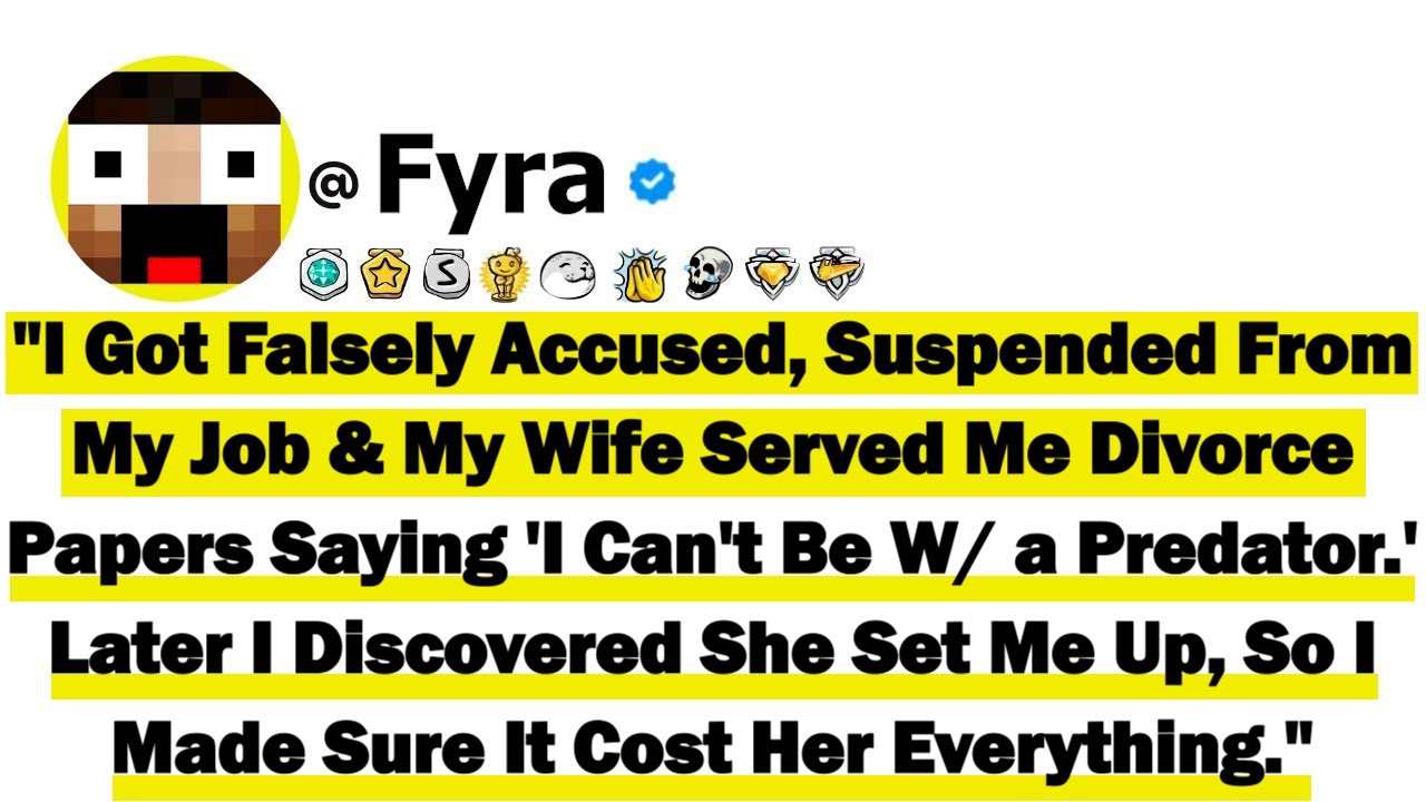 "I Got Falsely Accused, Suspended From My Job & My Wife Served Me Divorce Papers Saying 'I Can't Be