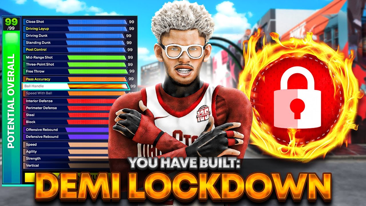 THE BEST LOCKDOWN BUILD IN NBA 2K25! HOW TO GET UNLIMITED STOPS! - YouTube
