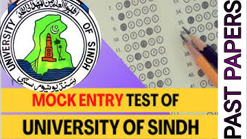 General Science/Past papers solution/entry test/Mcqs/University of Sindh/Batch 2023