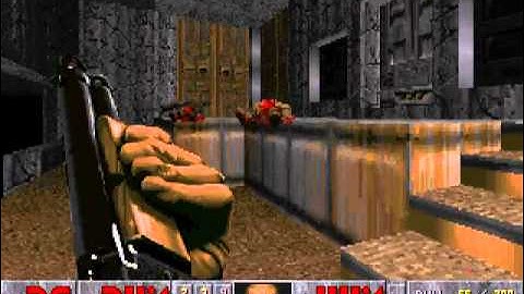 Doom II: Hell on Earth Walkthrough Map 02 - Underhalls [Ultra Violence, Re-recorded]