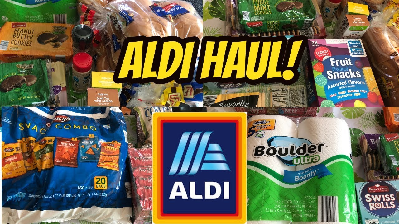 Aldi Grocery Haul! - YouTube