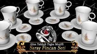SULTAN SARAY KAHVE FİNCANI VE AYYILDIZ YÜZÜK