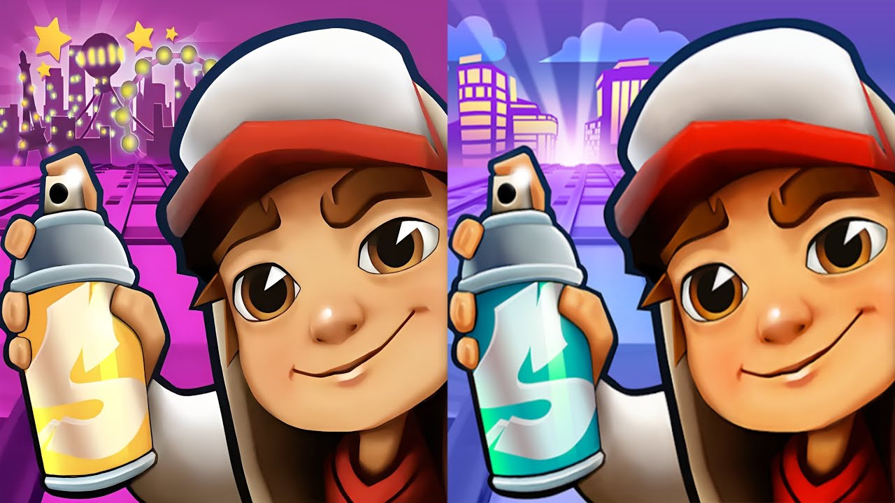 Subway Surfers : Seoul Energize 2025 🆚 Vegas Queens 2024 Gameplay Comparison 🎤🌟🪩