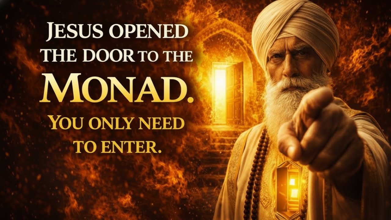 Jesus opened the door of the Monad — but you were taught to look outside.