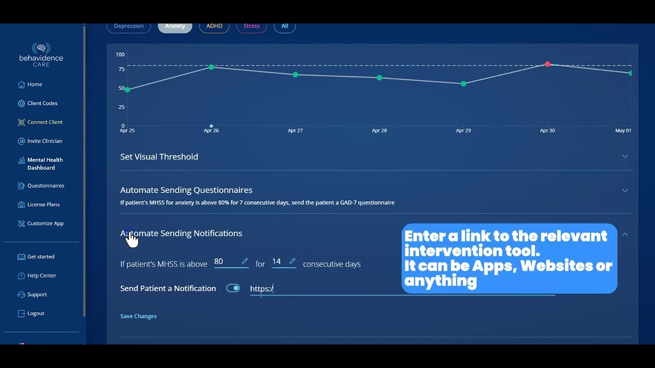 Using Automation with Behavidence Care