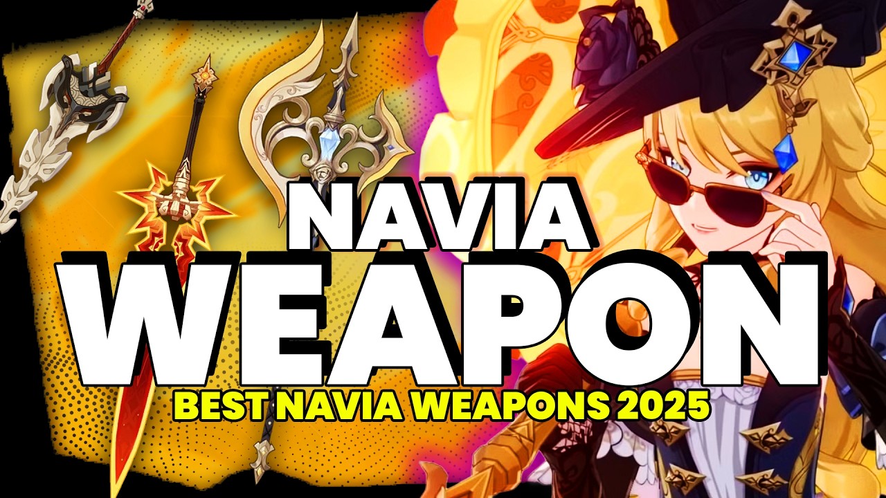 ナヴィア　10点 The Best Navia Weapon 🌂in Genshin Impact 2025 - YouTube