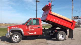 Lot 4026 1997 Chevy 3500 Dump Truck (84,000 miles), diesel