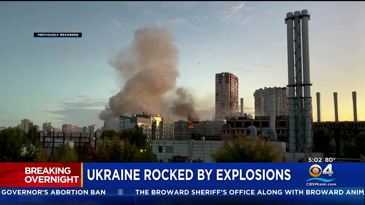 Kyiv Rocked By Deadly Wave Of Suicide Drone Attacks