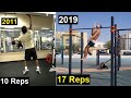 One Arm Pull Up World Record Evolution Over The Years (2011 - 2019)