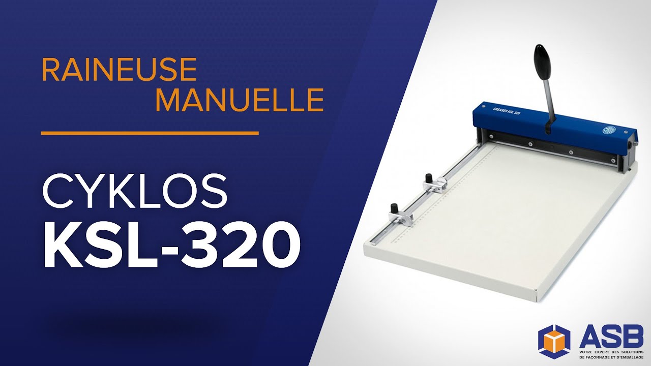 Raineuse manuelle CYKLOS KSL-320 I ASB